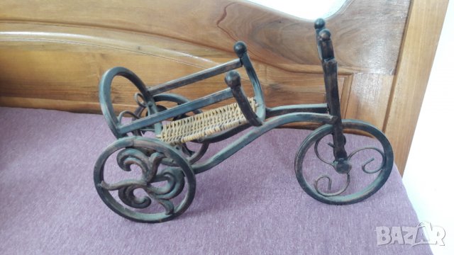 месингови и железни свещници кани панички, снимка 4 - Декорация за дома - 37556020