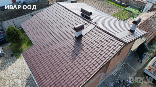 Метална Керемида "СИМЕТРИК" - производство и монтаж, снимка 18 - Строителни материали - 47114545