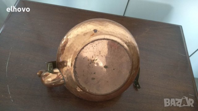 Меден чайник, снимка 4 - Антикварни и старинни предмети - 39358322