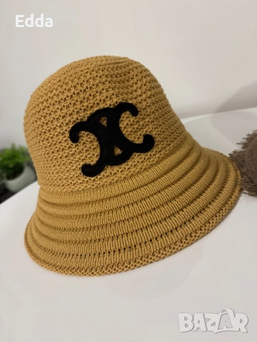 Плетени шапки , снимка 5 - Шапки - 53459124