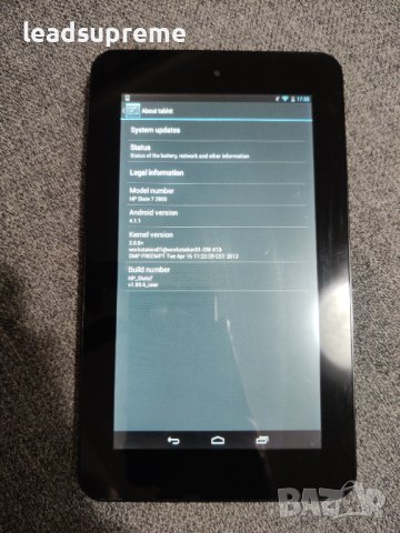 HP slate 7 tablet Android Таблет, снимка 2 - Таблети - 43329937