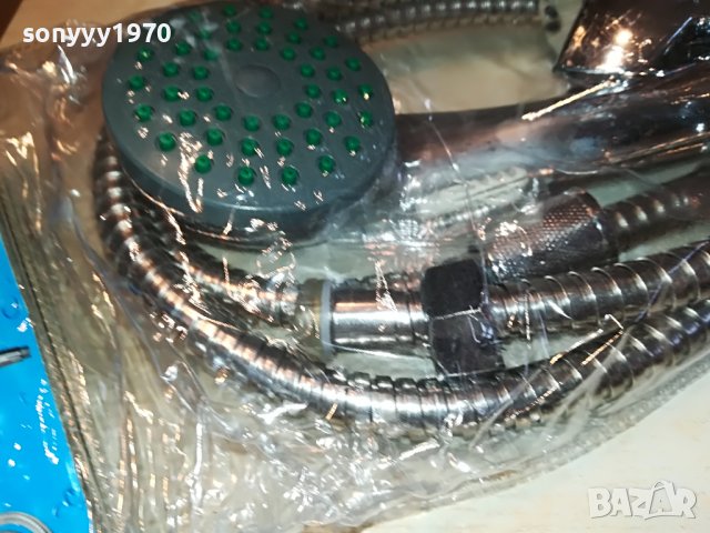 комплект за душ слушалка с маркуч и държач за стена 0501231831, снимка 12 - Душове - 39202714