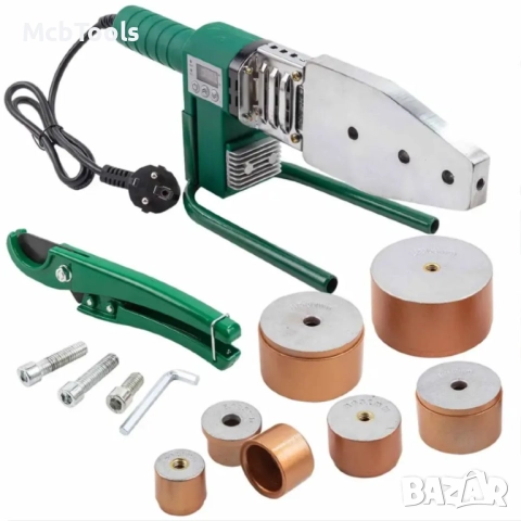 Лепачка – поялник за ППР тръби 20 – 63 мм 1500W HAWEK, снимка 2 - Поялници и запояване - 52504555