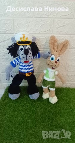 Вълкът от"Ну погоди"-ръчна изработка, снимка 9 - Плюшени играчки - 36918136