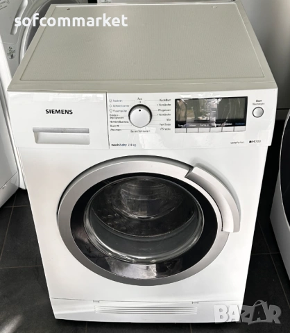 Пералня със сушилня 7 кг Siemens iQ700, снимка 2 - Перални - 53444446