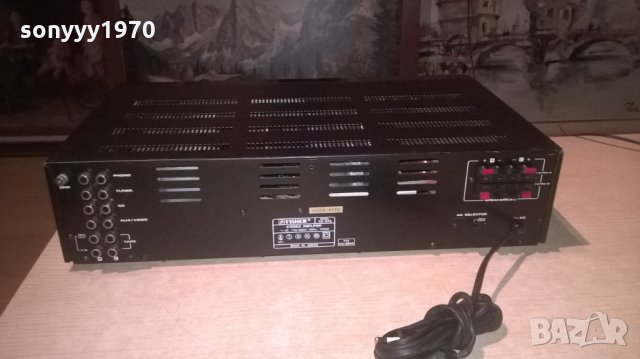 FISHER-470W НА ТРАФА, снимка 10 - Ресийвъри, усилватели, смесителни пултове - 27617255