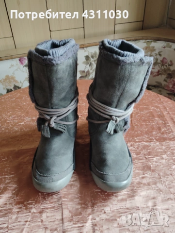 Дамски велурени водоустойчиви ботуши Cushe IT Boot Cuff 37 номер, снимка 2 - Дамски ботуши - 53401742