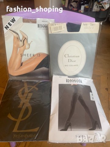 Чорапогащници  Christian Dior, YSL, снимка 1