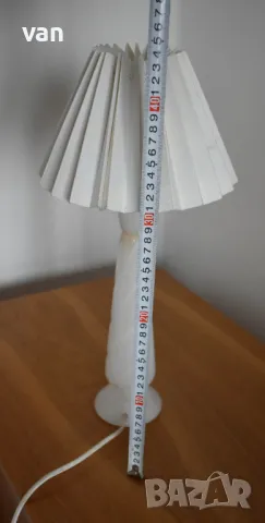 Настолна лампа от мрамор, снимка 4 - Настолни лампи - 49522214