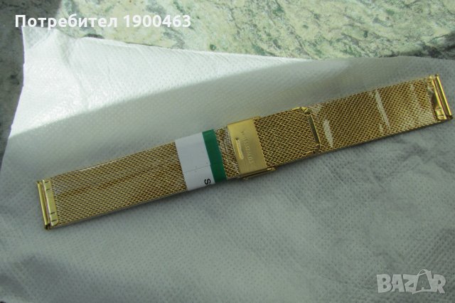 Верижки плетени/меш/.18мм.20мм.22мм., снимка 4 - Каишки за часовници - 32373175