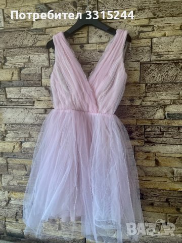 Zara рокля от тюл, снимка 3 - Рокли - 36621497