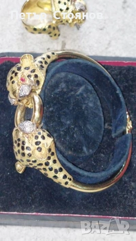 златен комплект -65.5 гр.  21.6 карата ,рубини,диаманти, снимка 13 - Антикварни и старинни предмети - 38262895