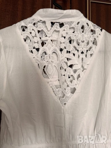 Дамска рокля в бяло, снимка 3 - Рокли - 50746637