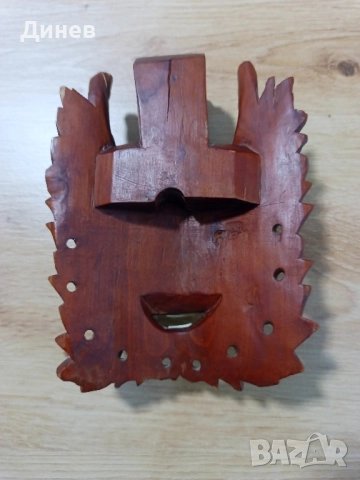 Антична азиатска маска дърворезба, снимка 7 - Декорация за дома - 51695295