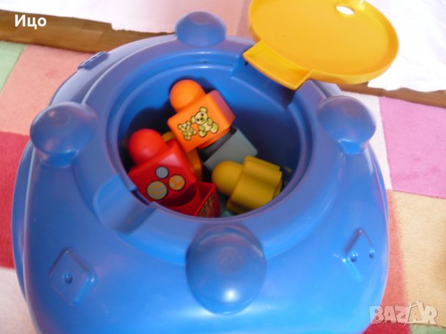 Голям детски музикален куб-табуретка., снимка 7 - Музикални играчки - 32378139