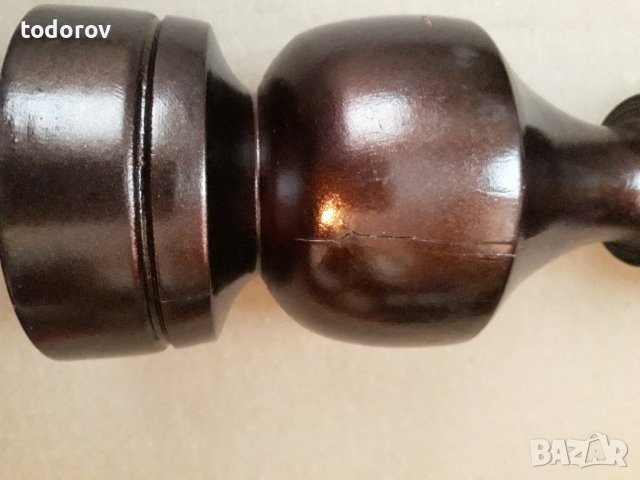 Свещник - дърво 22.5см, снимка 2 - Декорация за дома - 39479098