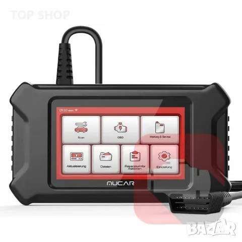 MUCAR CS6 Multimake Car Diagnostic Case: Професионален диагностичен инструмент Bluetooth OBD2, снимка 6 - Гедорета - 48787393