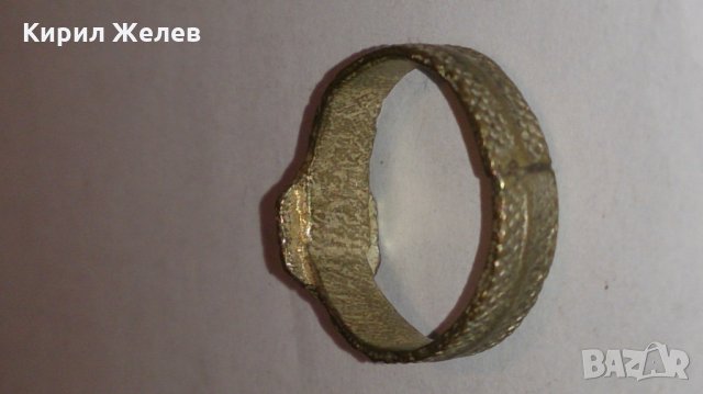 Много стар пръстен сачан ниска проба сребро -60321, снимка 4 - Други ценни предмети - 28866769
