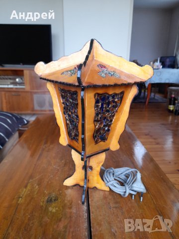 Стара декоративна лампа #7, снимка 2 - Антикварни и старинни предмети - 43091841