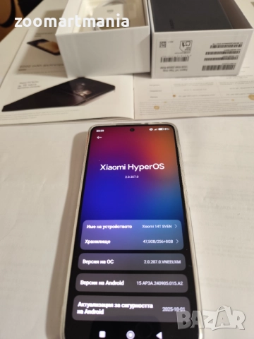 Xiaomi 14T 12GB/256GB - Titan Grey OEM Europe, снимка 2 - Xiaomi - 52930674