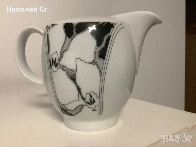 Кани порцелан  сметана  производство Германия  отличен състояние цена за 2 броя, снимка 4 - Антикварни и старинни предмети - 52583050