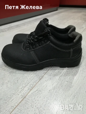 Немски работни обувки с метални бомбета N:39(естествена кожа), снимка 2 - Други - 50723045