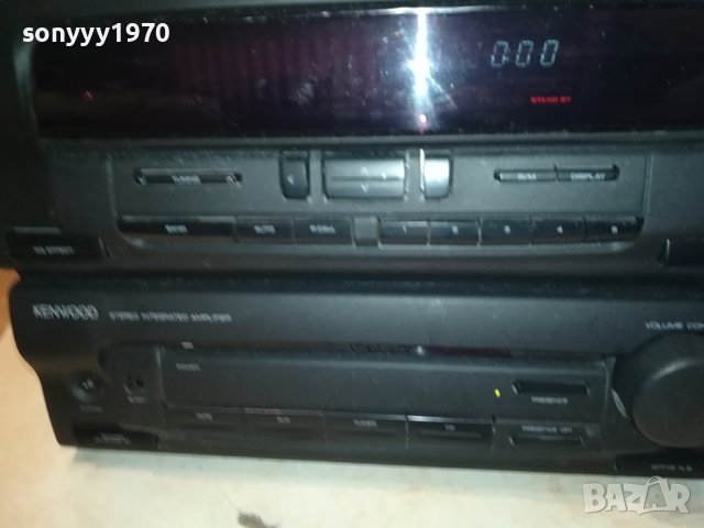 KENWOOD CD REVERSE DECK X2 RECEIVER ВНОС SWISS 0401241048, снимка 11 - Ресийвъри, усилватели, смесителни пултове - 43652673