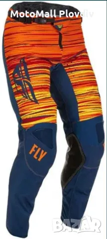 Fly Racing KINETIC WAVE MX NAVY ORANGE бридж крос ендуро, снимка 2 - Аксесоари и консумативи - 49163643