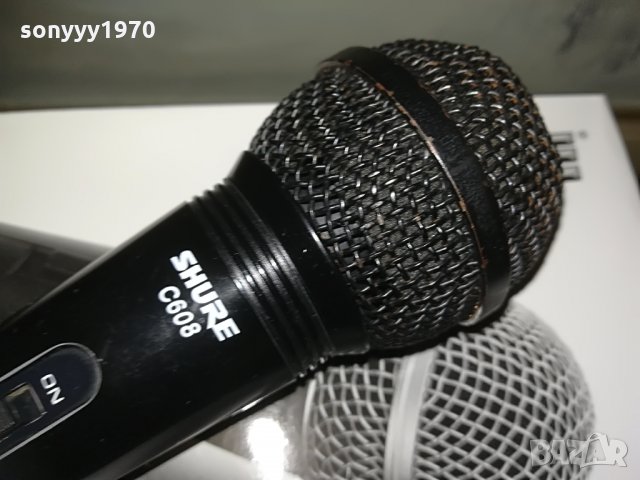 SHURE C608 PROFI MIC-КОМПЛЕКТ, снимка 10 - Микрофони - 28848199