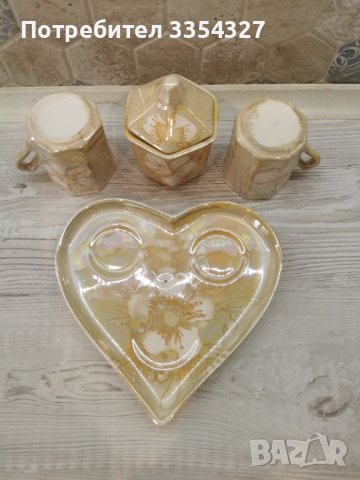 Сет за кафе за двама, снимка 5 - Чаши - 43594407