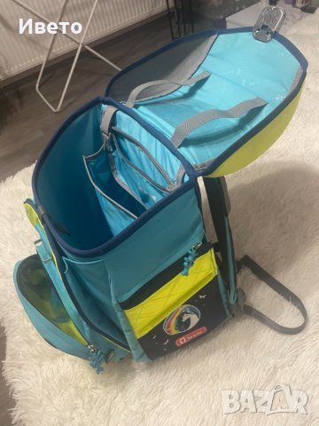 Ученическа раница, Светлоотразителна, Подплатени презрамки, 16 литра, 1,17 кг, Полиестер, снимка 9 - Раници - 43513094