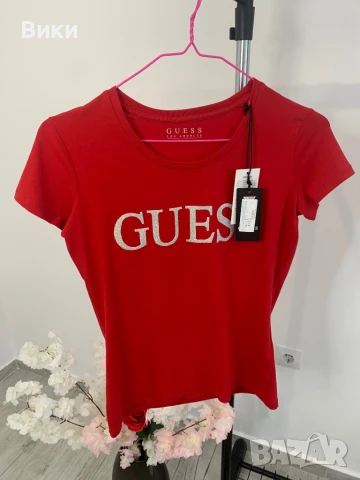 Нова тениска Guess размер S, снимка 2 - Тениски - 50738902