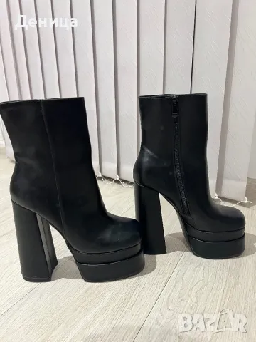 Черни високи боти, снимка 6 - Дамски боти - 48264205