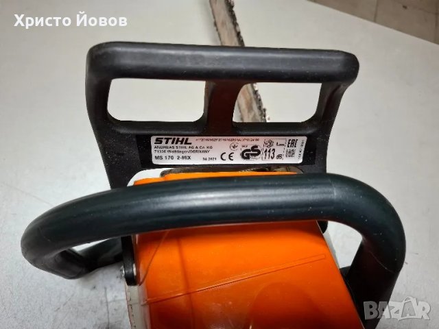 Резачка Stihl MS 170 , снимка 6 - Градинска техника - 47845390