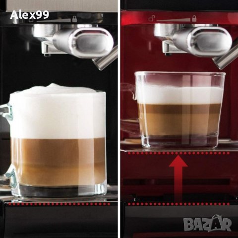 Еспресо машина Breville VCF108X Prima Latte II, 19 bar, 1050 W, снимка 6 - Кафемашини - 37068842