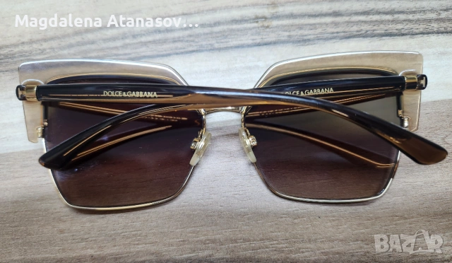 Дамски очила Dolce e Gabbana, снимка 5 - Слънчеви и диоптрични очила - 53504293