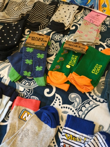 53 чифта памучни маркови чорапи, снимка 2 - Дамски чорапи - 51552574