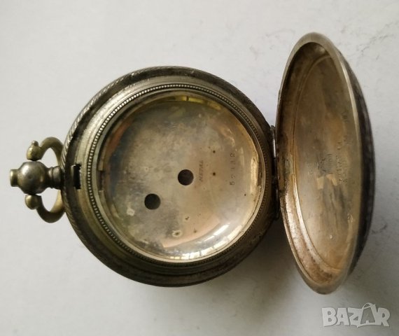 Сребърен корпус заТурски военен джобен часовник , снимка 8 - Джобни - 40448923