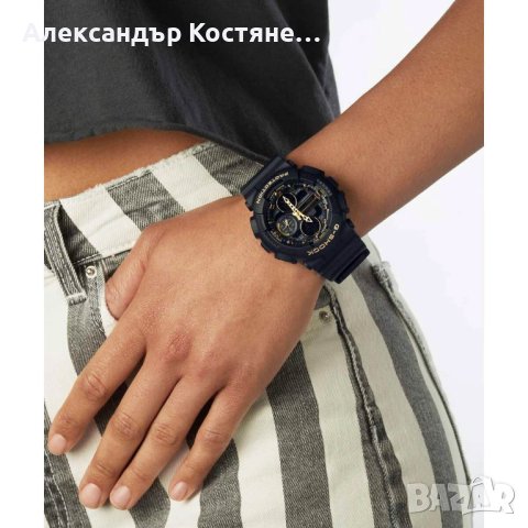 Дамски часовник Casio G-Shock GMA-S140M-1AER, снимка 4 - Дамски - 43392909