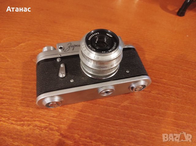 Стар руски апарат Zorki 4, снимка 4 - Фотоапарати - 43544142