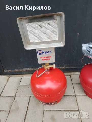 Газова бутилка 5 литра с котлон и печка 