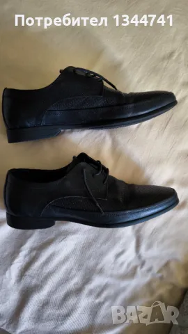 Мъжки кожени обувки Pandew 41, снимка 3 - Официални обувки - 48765374