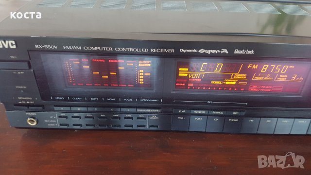 JVC RX-550V, снимка 7 - Ресийвъри, усилватели, смесителни пултове - 33227611