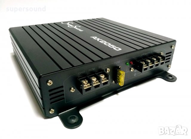 Усилвател за кола SuperSound AK2050, 2 канала, RMS 2x50W, Bridge Mode 1x150W, 4ohm, снимка 2 - Аксесоари и консумативи - 28284541
