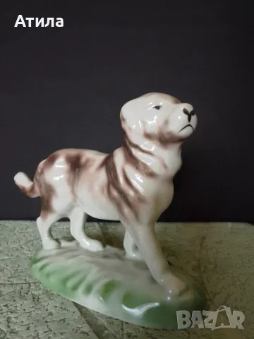 статуетка порцеланово куче 18/14 см