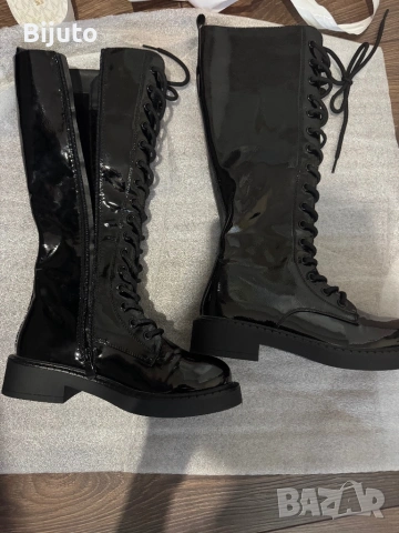 Чисто нови детски боти лачени 36 номер