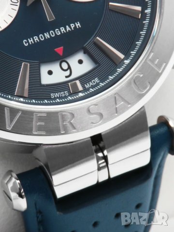 Луксозен мъжки часовник Versace VE1D00819 Aion Chrono Swiss Made -30%, снимка 3 - Луксозни - 35318620