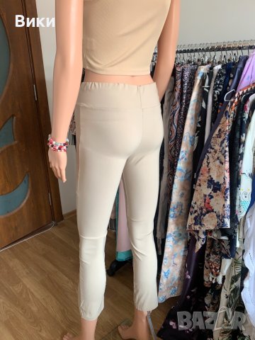 Дамски клин панталон с цепки размер S, снимка 9 - Панталони - 40627060