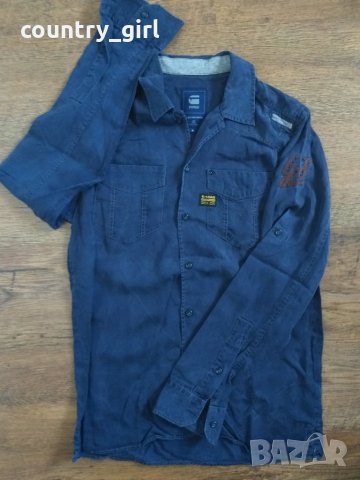 g-star md bowling shirt - страхотна мъжка риза, снимка 6 - Ризи - 29022823