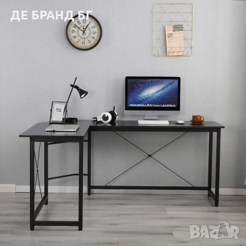 Офис / ученическо / геймърско бюро HD-SFZJ02BK, снимка 3 - Бюра - 35096108